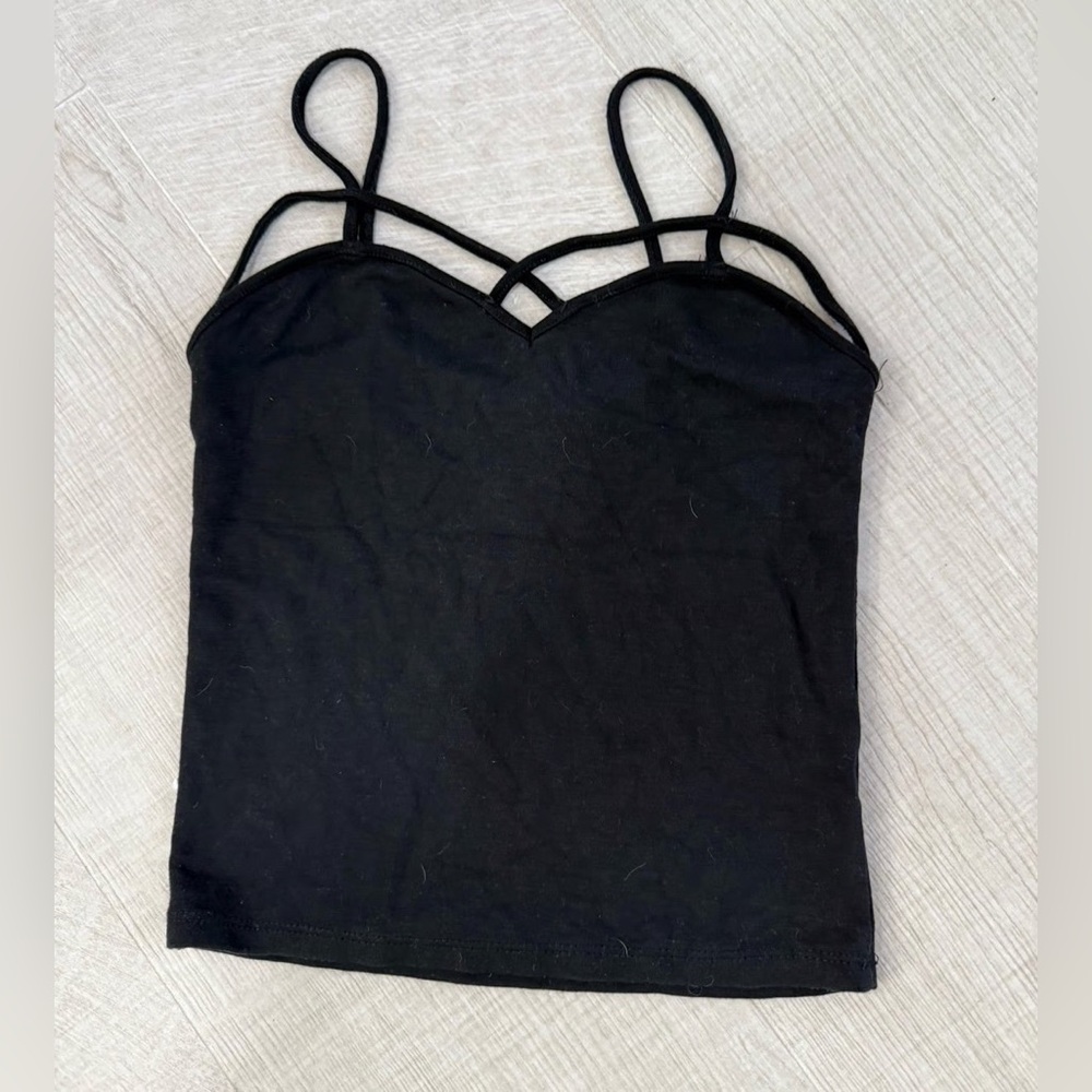 Brandy Melville Black Strappy Camisole - Picture 3 of 6